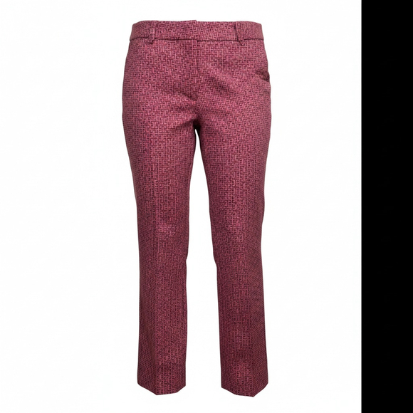 Laundry By Shelli Segal Pants - Laundry by Shelli Segal ankle pants with a pink and black geometric pattern 12
